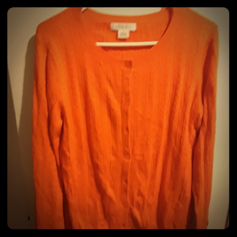 Button up sweater